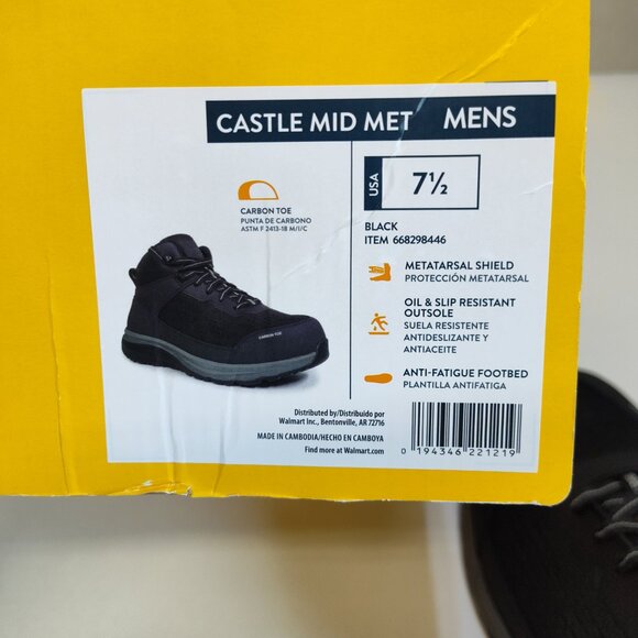 Herman Survivors Castle Carbon Safety Toe Work Shoes Men's 7.5 ASTM F2413-18 NIB - Picture 8 of 10